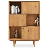 HIGHBOARD SIMONA - Eichefarben, Holz (95/139/37cm) - IDIMEX