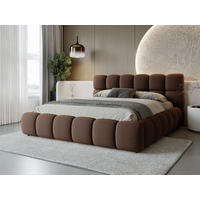 POLSTERBETT Modo 200x200 Braun - Braun, Textil (200/200cm) - Graingold