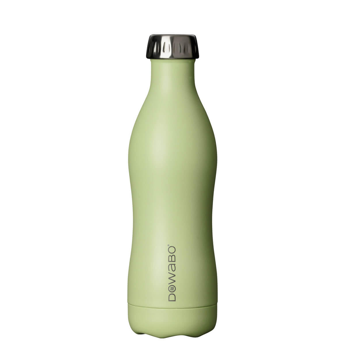 ISOLIERFLASCHE Dowabo - Pastellgrün, Metall (0.5L) - Dowabo
