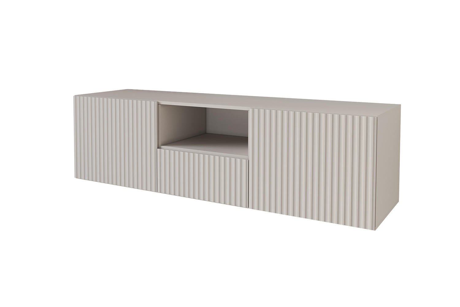 LOWBOARD NOA-2-W 140x40x41 cm - Kaschmir - Kaschmir, Holzwerkstoff (140/40/41cm) - ALTDECOR