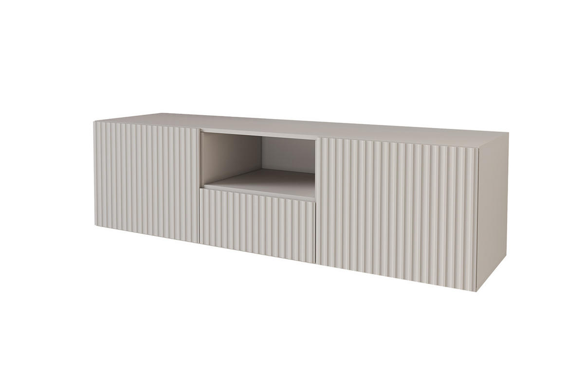 LOWBOARD NOA-2-W 140x40x41 cm - Kaschmir - Kaschmir, Holzwerkstoff (140/40/41cm) - ALTDECOR