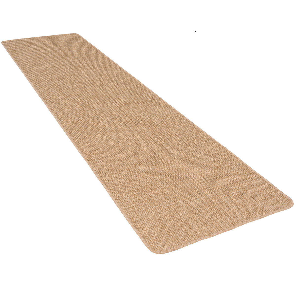 IN- & OUTDOOR FLACHGEWEBE LÄUFER PORTO - Sandfarben, Textil (80/400cm) - Snapstyle