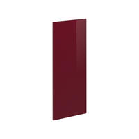 KÜCHENFRONT R-Line Rot Hochglanz 29.6 x 71.3 cm Möbelfront für den Apothekerunterschrank - Rot, Holzwerkstoff (29.6/71.3/1.6cm) - Vicco