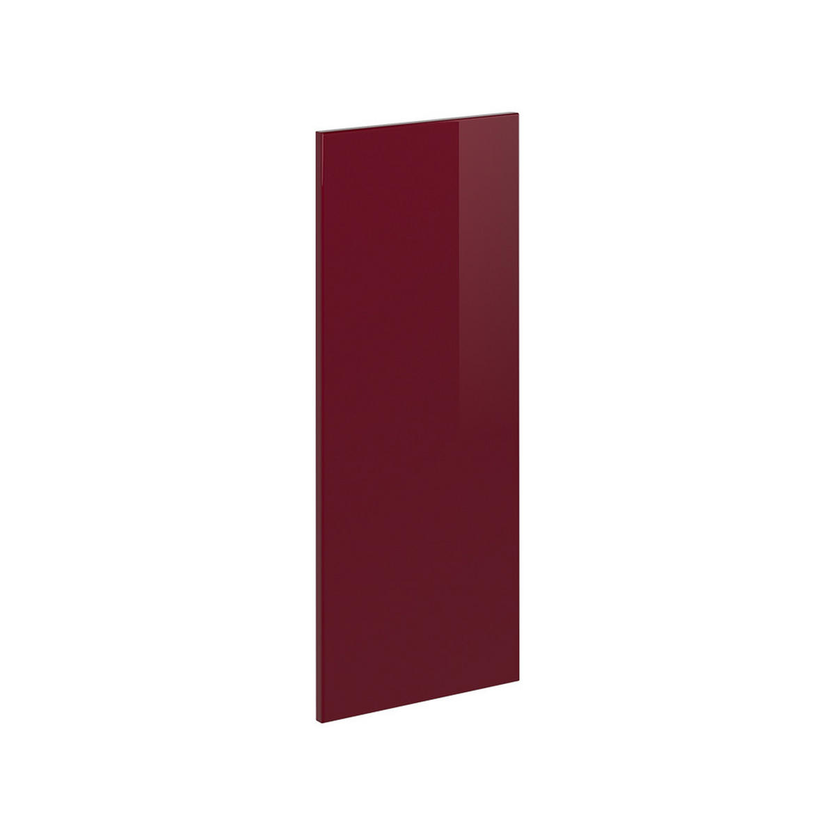 KÜCHENFRONT R-Line Rot Hochglanz 29.6 x 71.3 cm Möbelfront für den Apothekerunterschrank - Rot, Holzwerkstoff (29.6/71.3/1.6cm) - Vicco