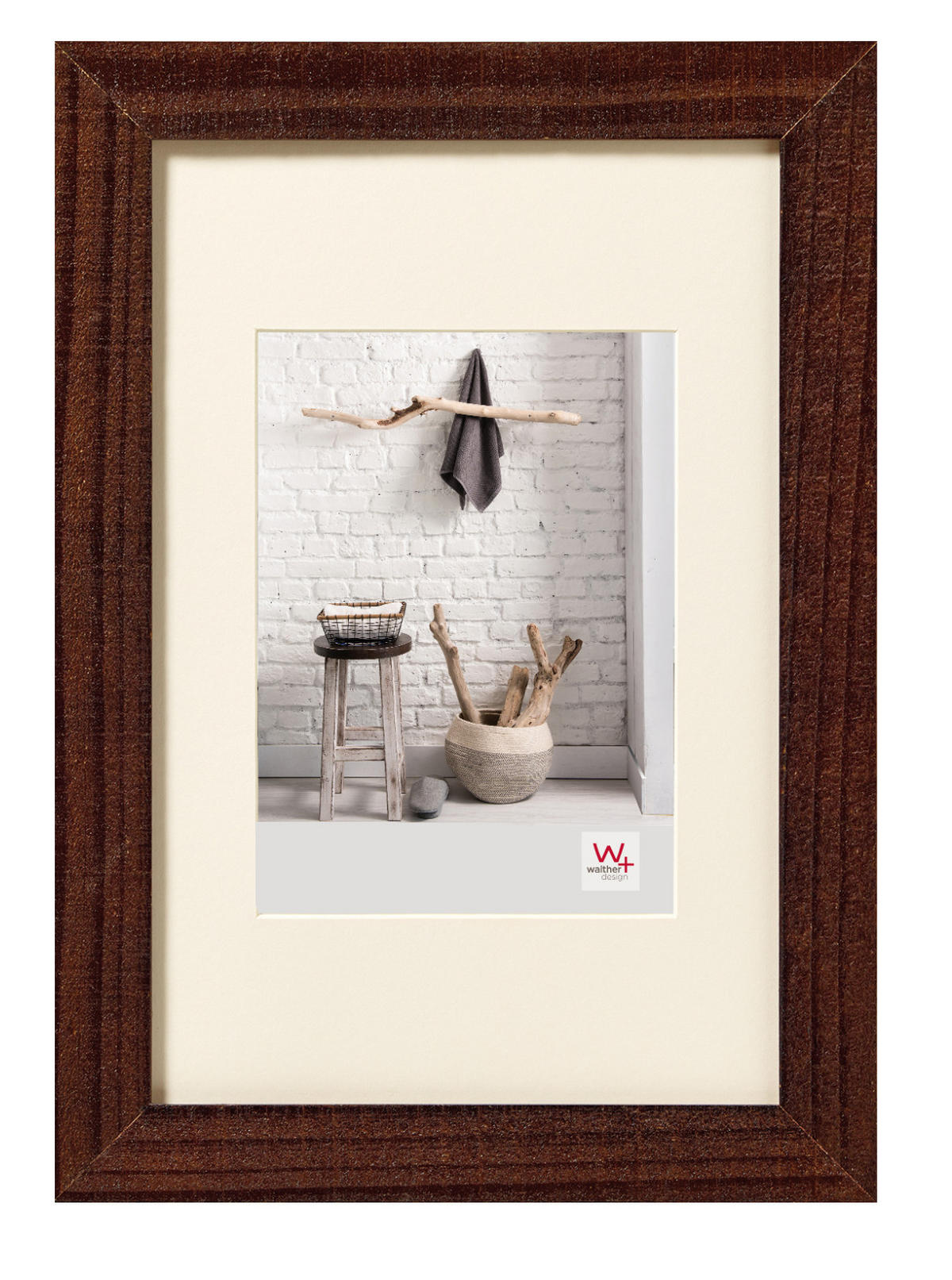 BILDERRAHMEN Home 13x18 cm nussbaum - Nussbaumfarben, Holz (17.9/22.9/1.4cm) - EMIX24