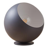 STOLNÍ LAMPY Lukkodso - šedá, kov (20/20/20cm) - lux.pro