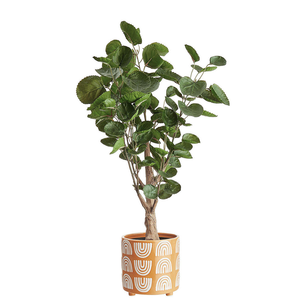 BLUMENTOPF (4er Set) Happy Rainbow - Gelb, Keramik (14cm) - Butlers