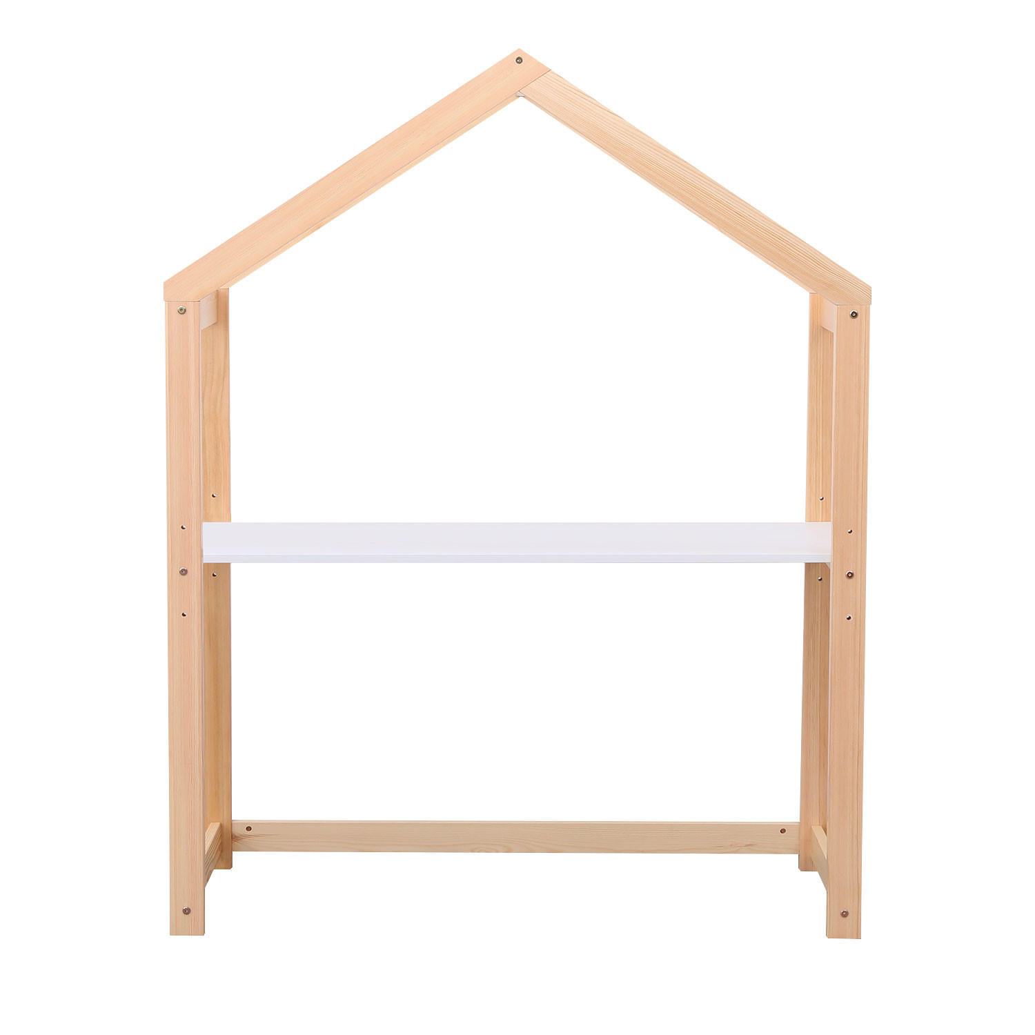 KINDERSCHREIBTISCH Martin - Weiß, Holz (44/152.5/120cm) - Happy Garden