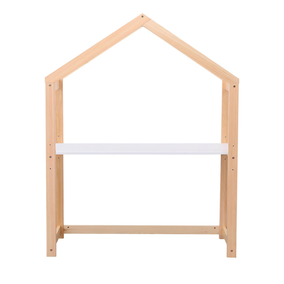 KINDERSCHREIBTISCH Martin - Weiß, Holz (44/152.5/120cm) - Happy Garden