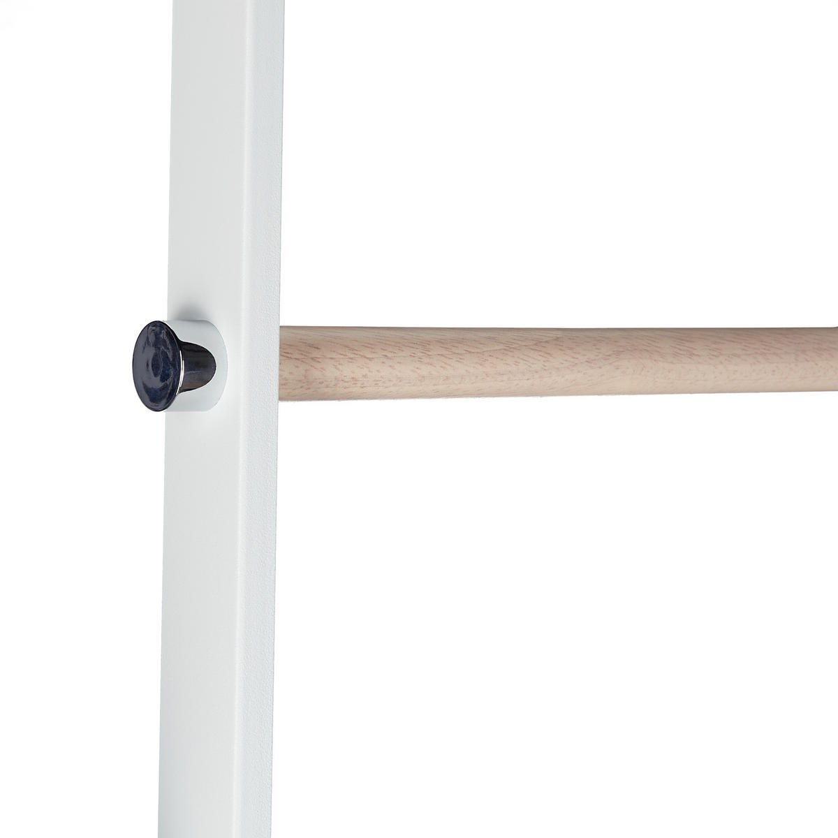 UTERÁKOVÁ polica - viacfarebná, kov/drevo (53/172.5/6cm) - Relaxdays