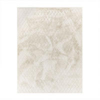HOCHFLORTEPPICH Rauten Creme 120 x 160 cm - Creme, Kunststoff (120/160cm) - TT Home