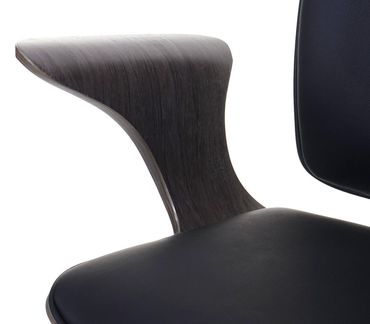 BÜROSTUHL Grau, Schwarz - Schwarz/Grau, Holz (66/101/67cm) - MCW