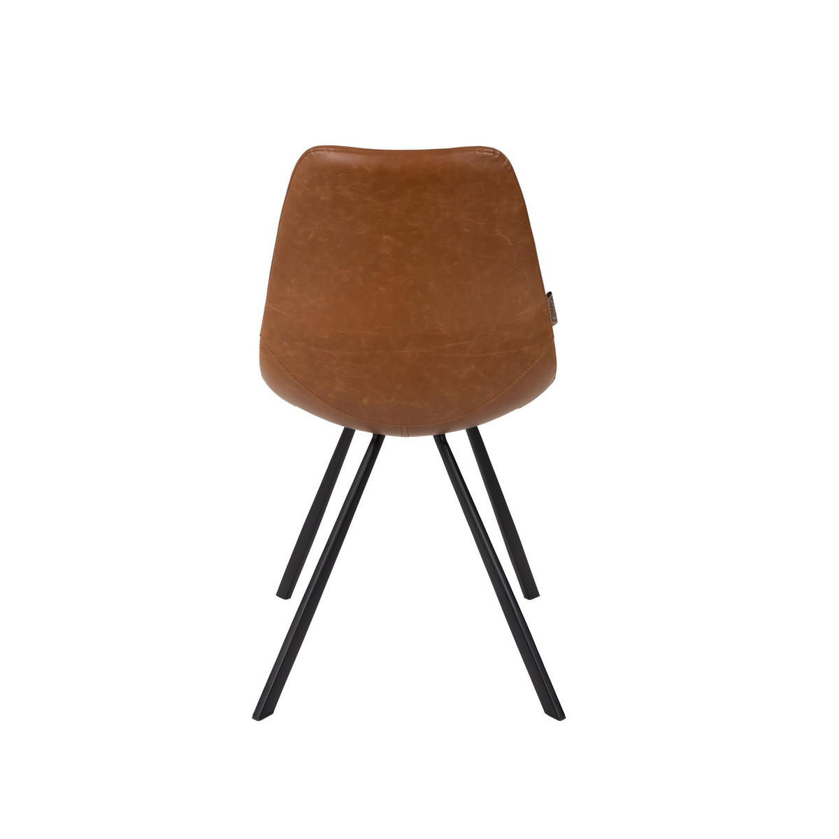 ESSZIMMERSTUHL Franky Braun - 2 er Set - Braun, Kunststoff (46/83/56cm) - Dutchbone