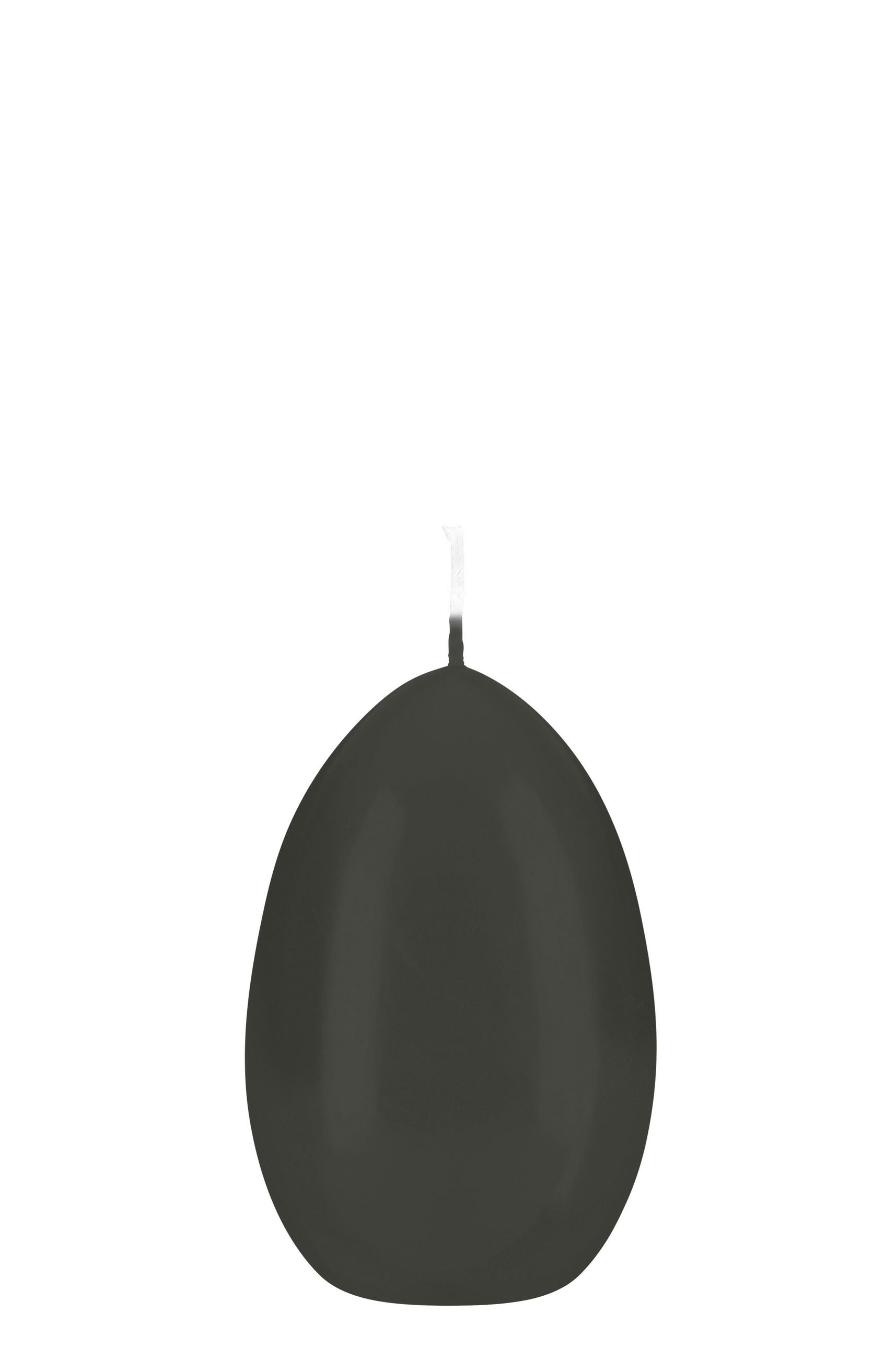 EIKERZEN Klarlack Grau 90 x Ø 60 mm, 6 Stück - Grau, Paraffin (6/9/9cm) - Kopschitz Kerzen