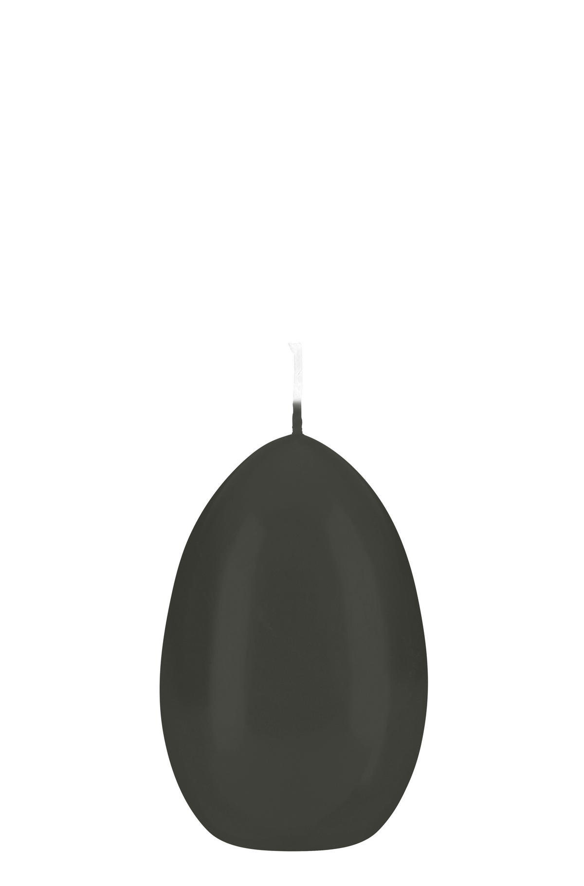 EIKERZEN Klarlack Grau 90 x Ø 60 mm, 6 Stück - Grau, Paraffin (6/9/9cm) - Kopschitz Kerzen