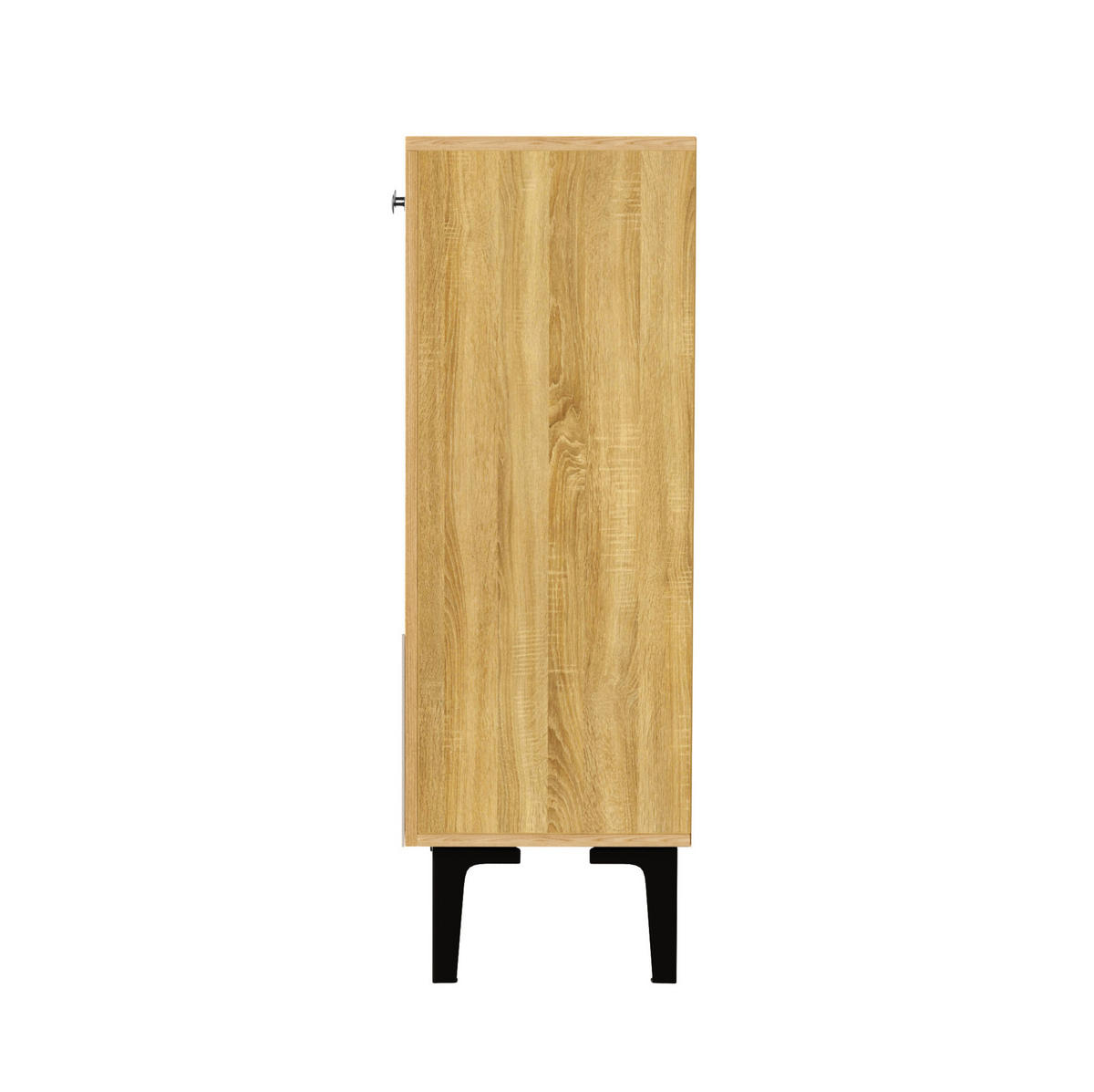 SCHUHSCHRANK aus Spanplatte 90x32x94cm in Naturfarben - Naturfarben, Holzwerkstoff (90/94/32cm) - Modfu