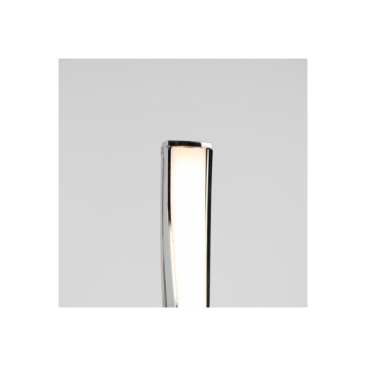 TISCHLEUCHTE Pepa, Silber/Chrom, 32.5cm - Chromfarben, Metall (32/10/32.5cm) - KOSILUM