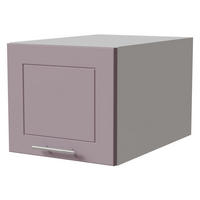 AUFSATZSCHRANK Bari W6B/40 Weiß / RAL 4009 pastellviolett 40 / 59 / 36cm - Violett/Weiß, Holz/Holzwerkstoff (40/36/59cm) - Feldmann-Wohnen