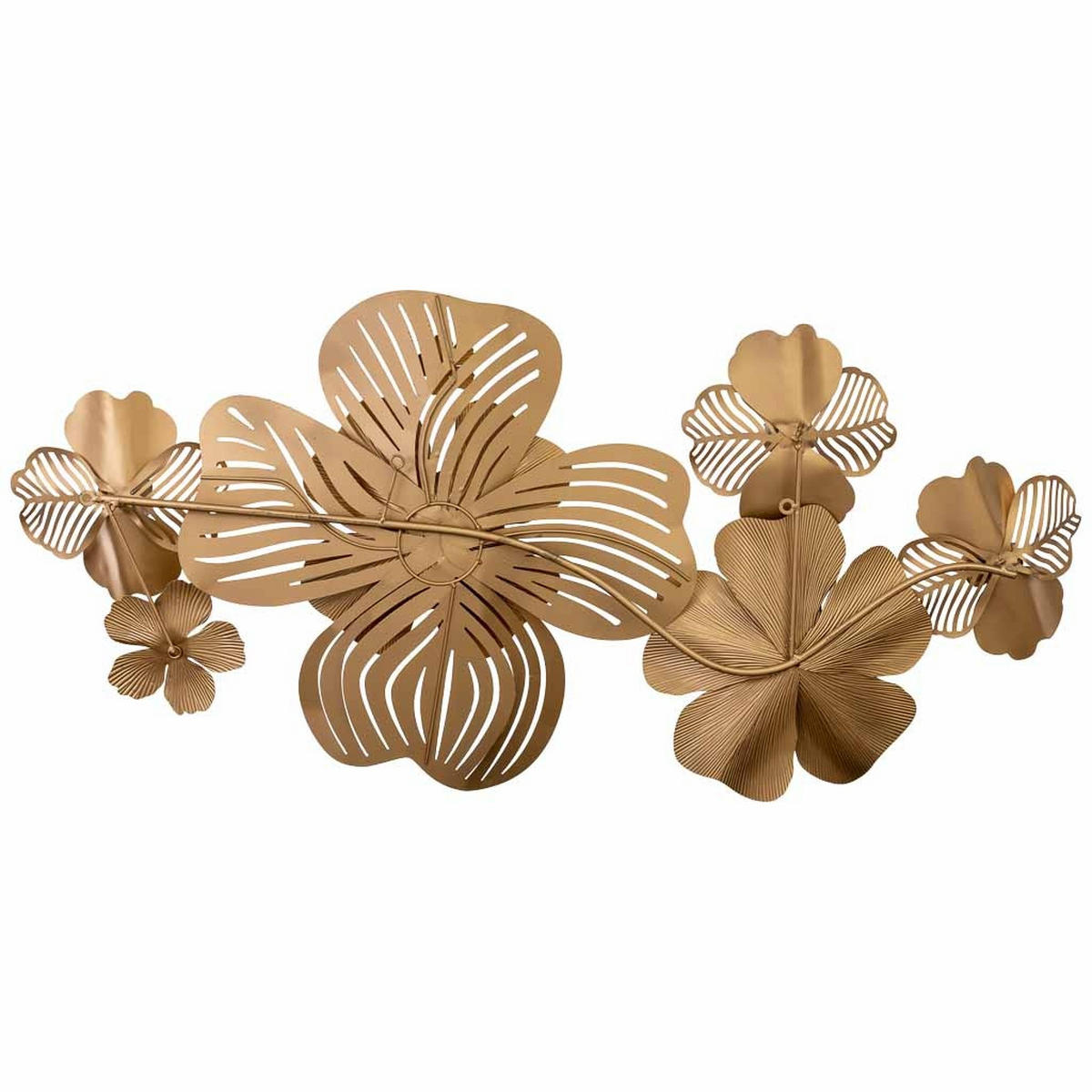 WANDDEKO-OBJEKT aus Metall, 136x65x8cm - Multicolor, Metall (135.9/7.6/65.4cm) - Wanderlust