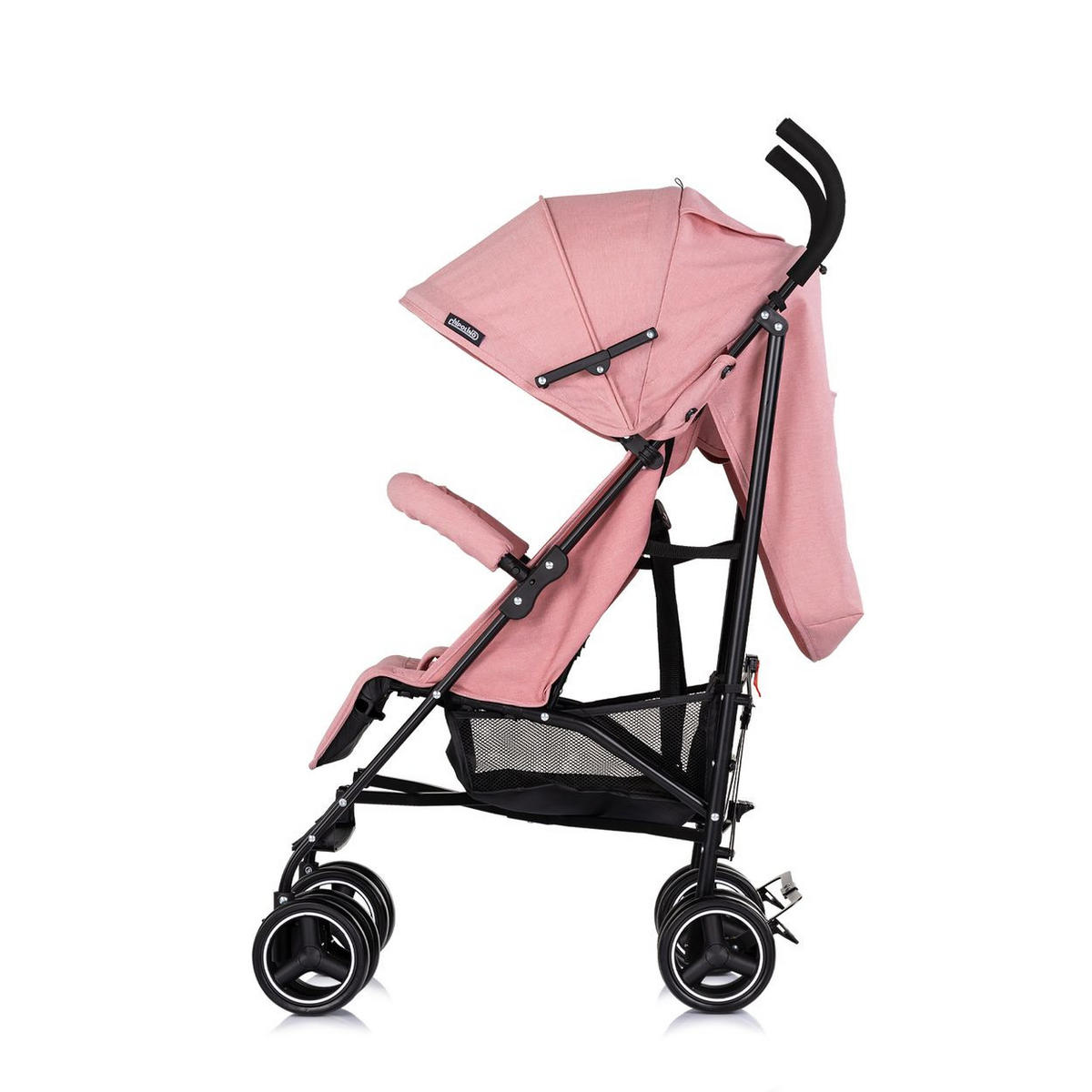 BUGGY Milano pink Buggy bis 22 kg, Rückenlehne verstellbar, faltbar - Pink, Metall (60/49/105cm) - Chipolino