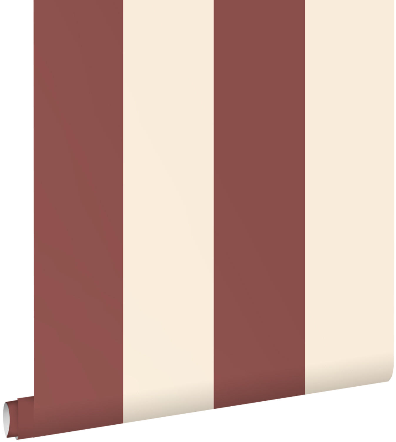 TAPETE Streifen 0.53 x 10.05 m - Rot, Papier (53/1000cm) - ESTAhome