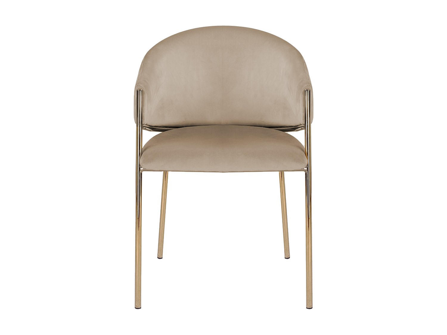 Vente-Unique Stuhl Beige 53x80x61 cm