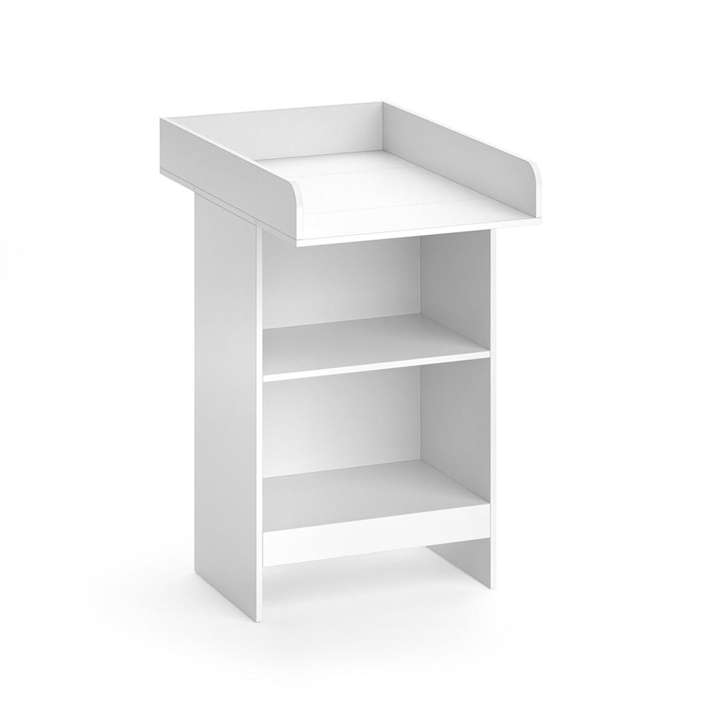 WICKELKOMMODE Leo Weiß 60 x 103 cm - Weiß, Holzwerkstoff (60/103/88cm) - Vicco