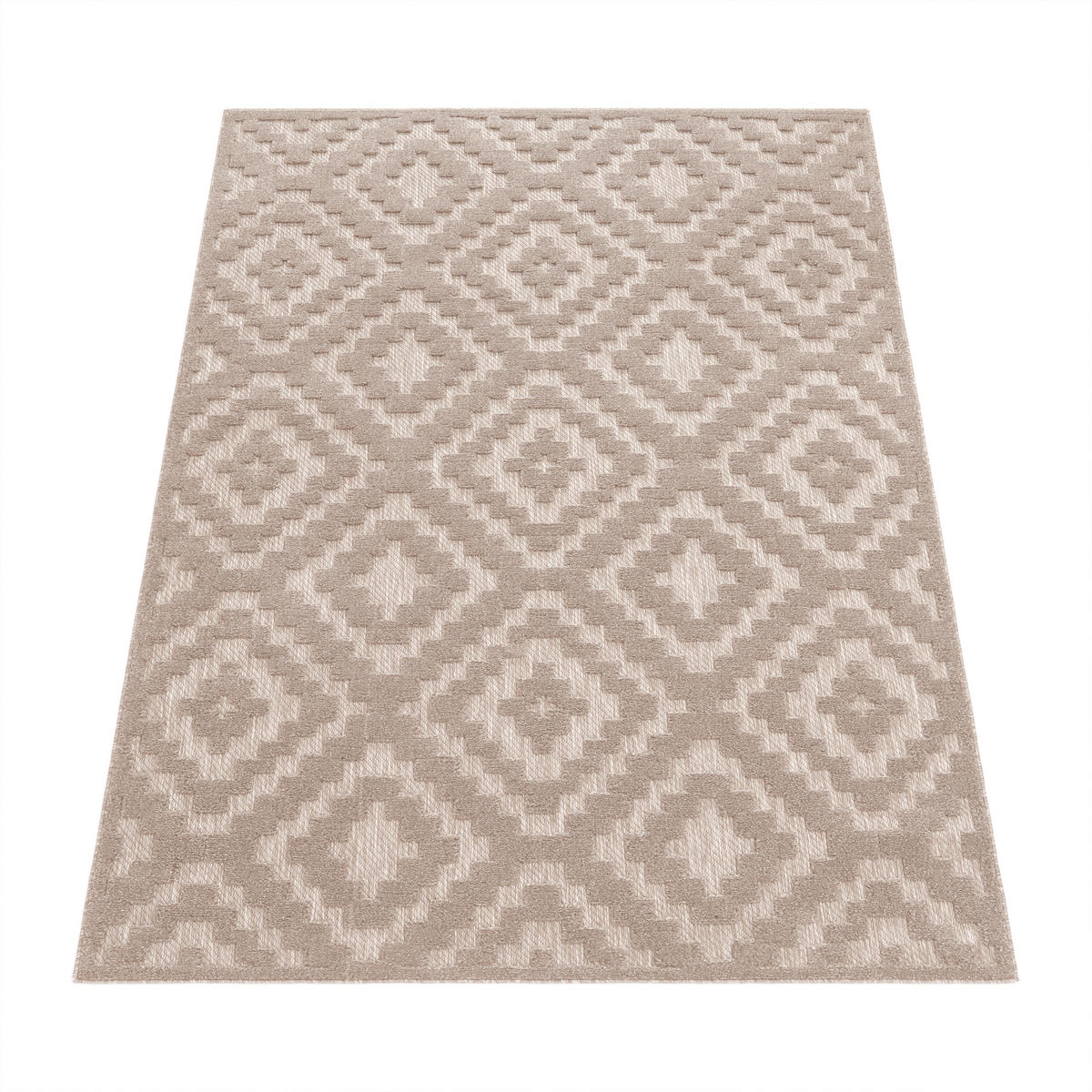 OUTDOORTEPPICH 60/100 cm Livorno 672 - Beige, Textil (60/100cm) - Paco Home