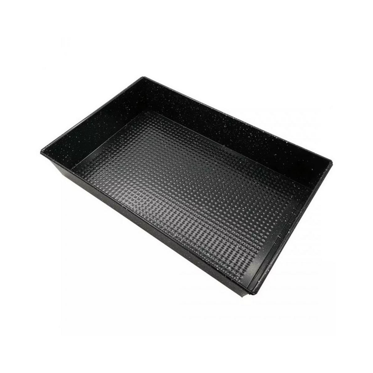 BACKFORM Schwarz 36/24/6 cm 45250 - Schwarz, Metall (24/6/36cm) - Kinghoff 