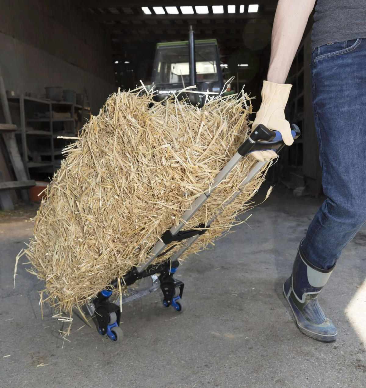SACKKARRE klappbar, für Treppen, schwarz - Schwarz, Metall (6.6/4/1cm) - Westfalia