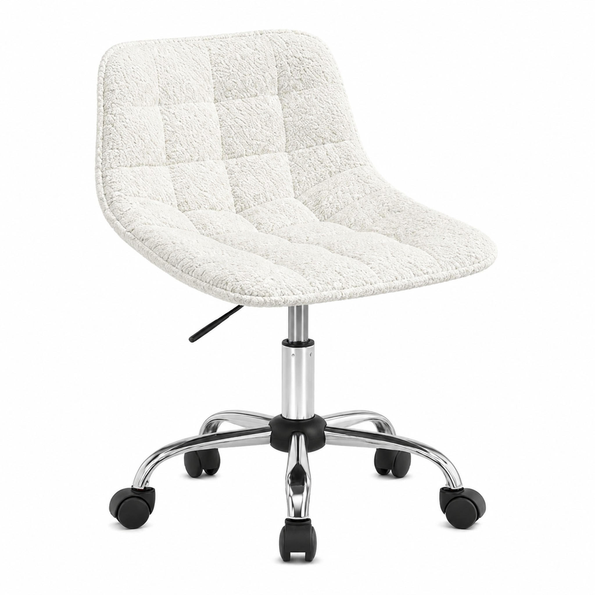 Meubliv Bürostuhl Weiß 43x67.5x43 cm
