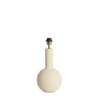 LAMPENFUSS Benao - Weiß - 19.5/19.5/38.5 cm - Weiß, Metall (19.5/19.5/38.5cm) - Light & Living