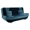 SCHLAFSOFA Pinto - Blau/Schwarz, Holzwerkstoff/Kunststoff (190/94/90cm) - MIRJAN24