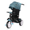 DREIRAD Jaguar 4 in 1 blau schwarz Schiebestange Sitz drehbar, verstellbar, Faltdach - Blau, Metall (120/53/103cm) - Lorelli