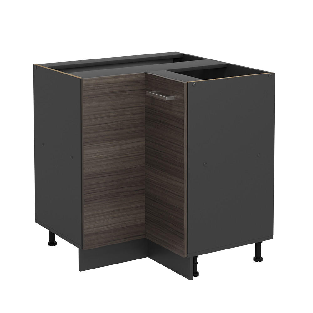 Anthrazit/Grau, Holzwerkstoff (75.6/81.6/46cm) - Vicco