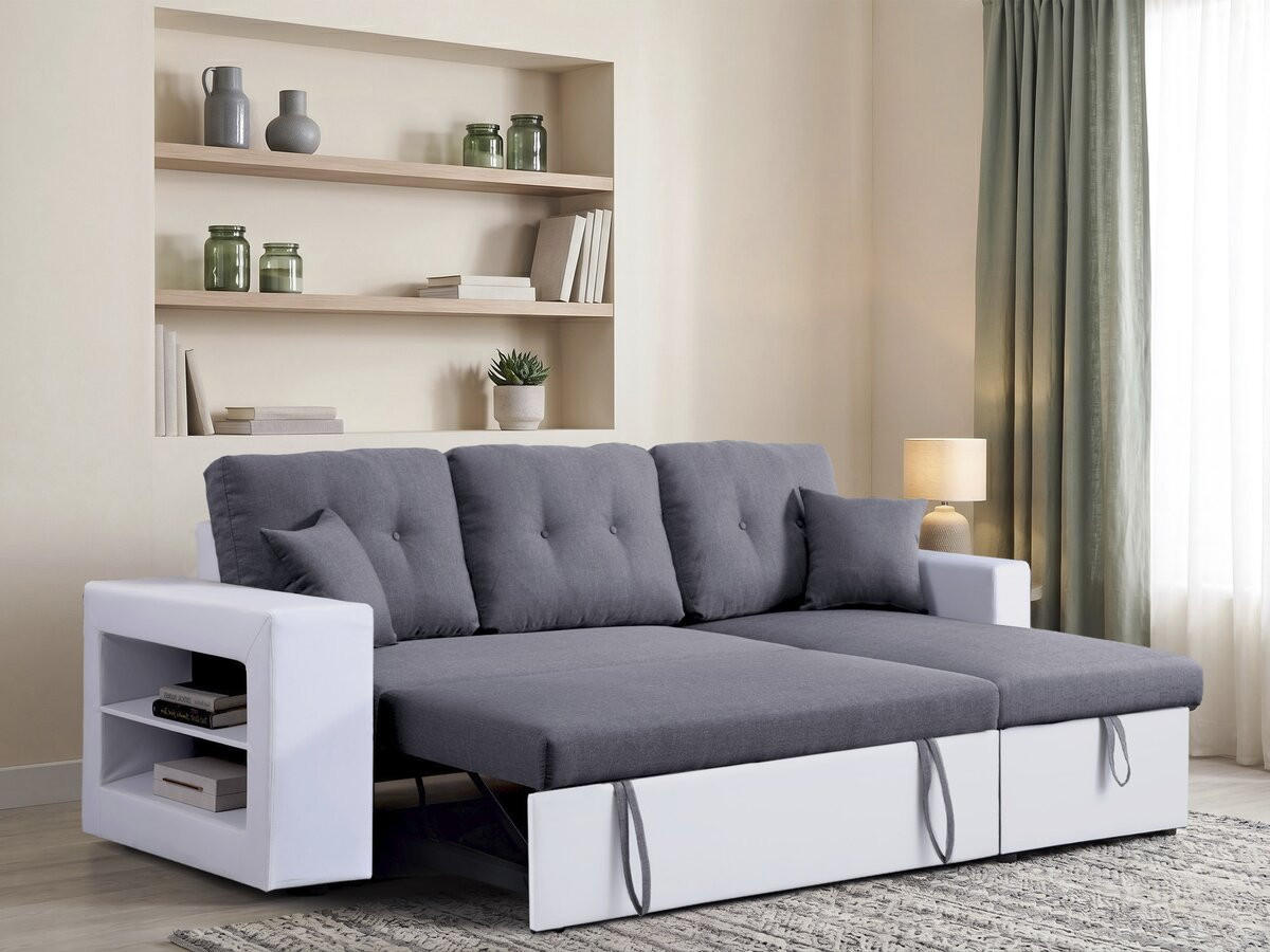 ECKSOFA axel Grau - Multicolor, Textil (146/233cm) - Habitat Garten