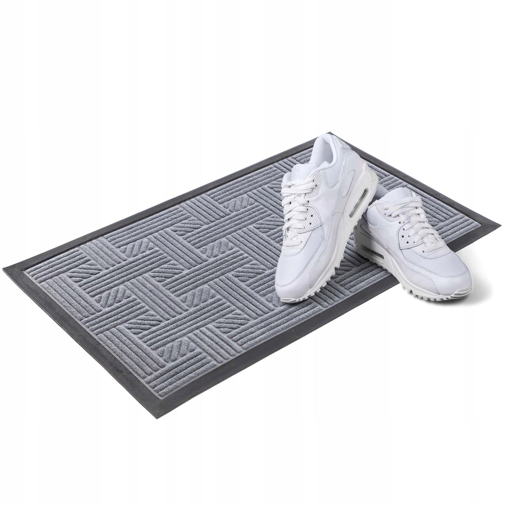 Kadax Fussmatte Grau 60x40 cm