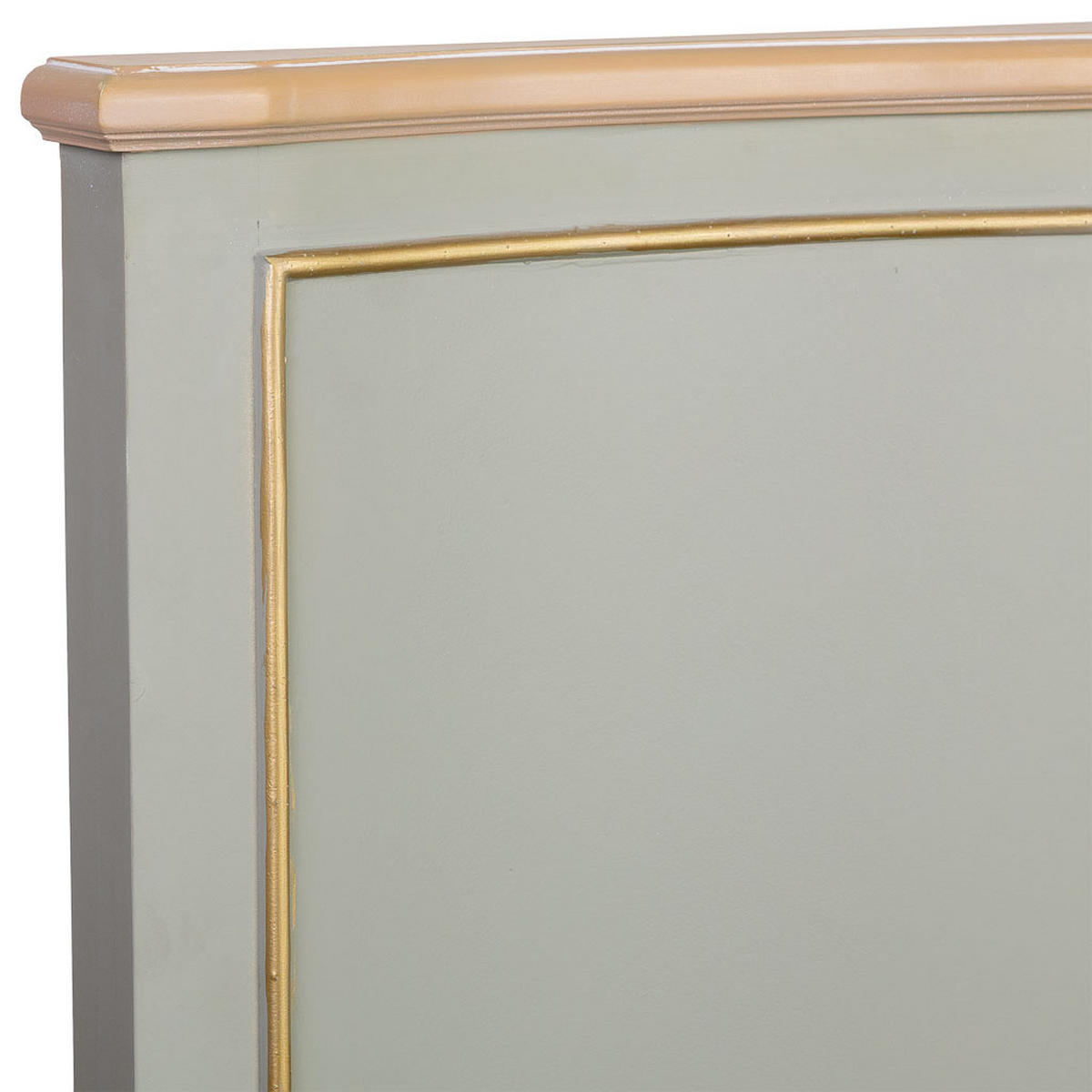 KOPFTEIL aus Holz, 150x6x130cm - Grün, Holz (150/130/6cm) - Wanderlust