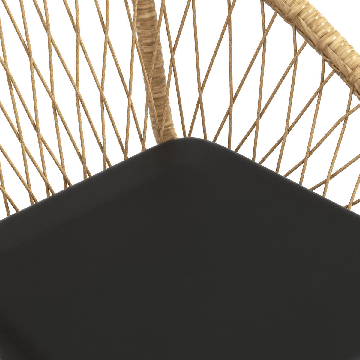 GARTENMÖBEL-SET für Balkon, Terrasse, Polyester, Gelb - Gelb, Kunststoff - Outsunny