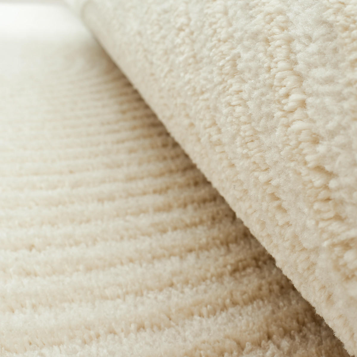 TEPPICH mit reliefartigem Muster in Creme Bianca 200x290 cm - Creme, Textil (200/290cm) - Nazar Rugs