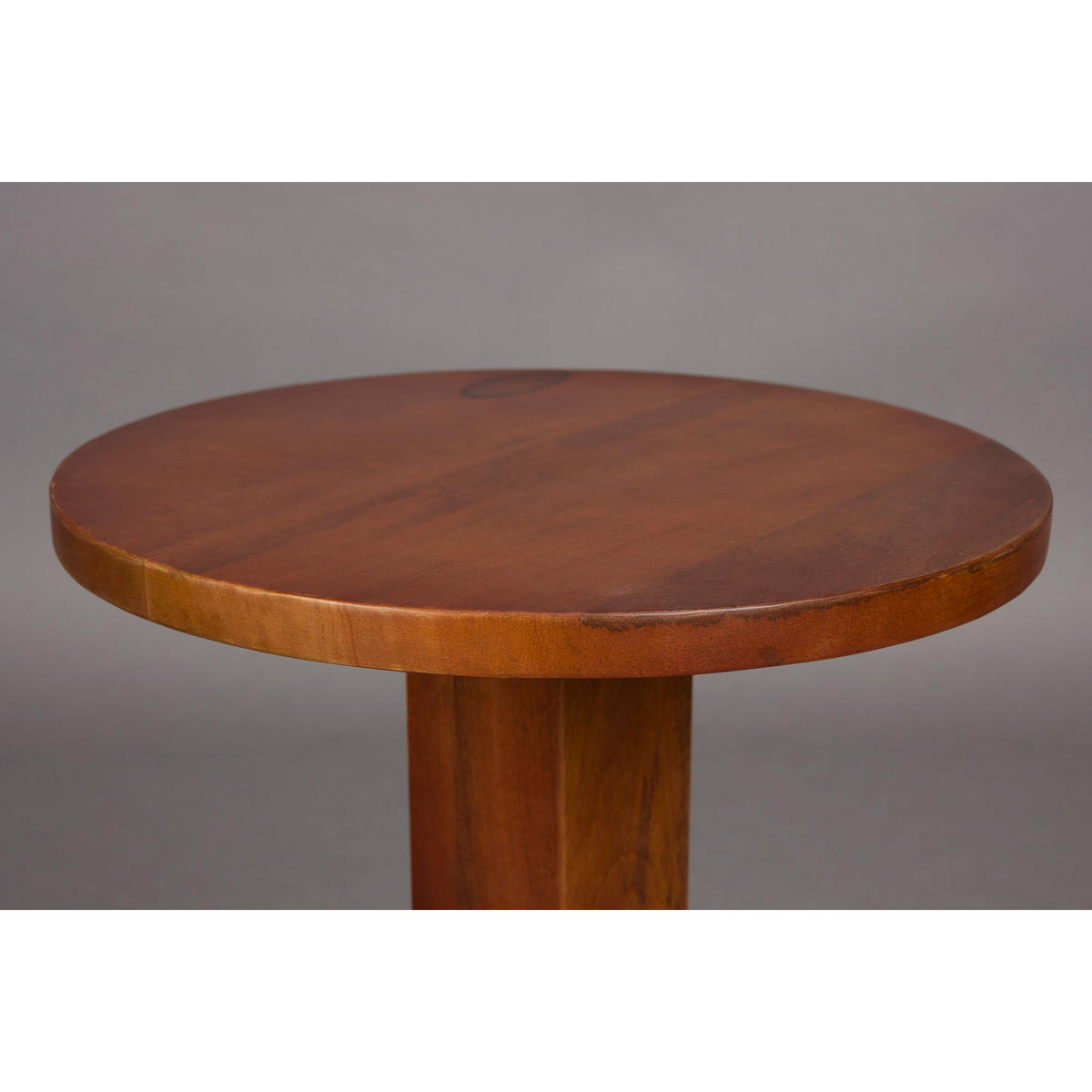 BEISTELLTISCH Tondo Rund 36 cm Braun - Braun, Holz (36/36/53cm) - Dutchbone