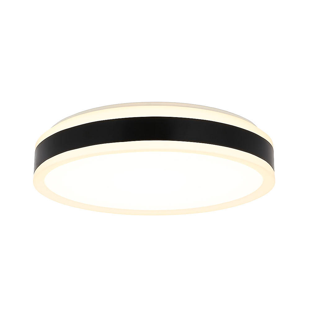 XXXLutz Led Schwarz 50x6.2x50 cm