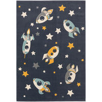 KINDERTEPPICH Apollo Blau 160x230 cm - Blau, Textil (160/230cm) - Lytte