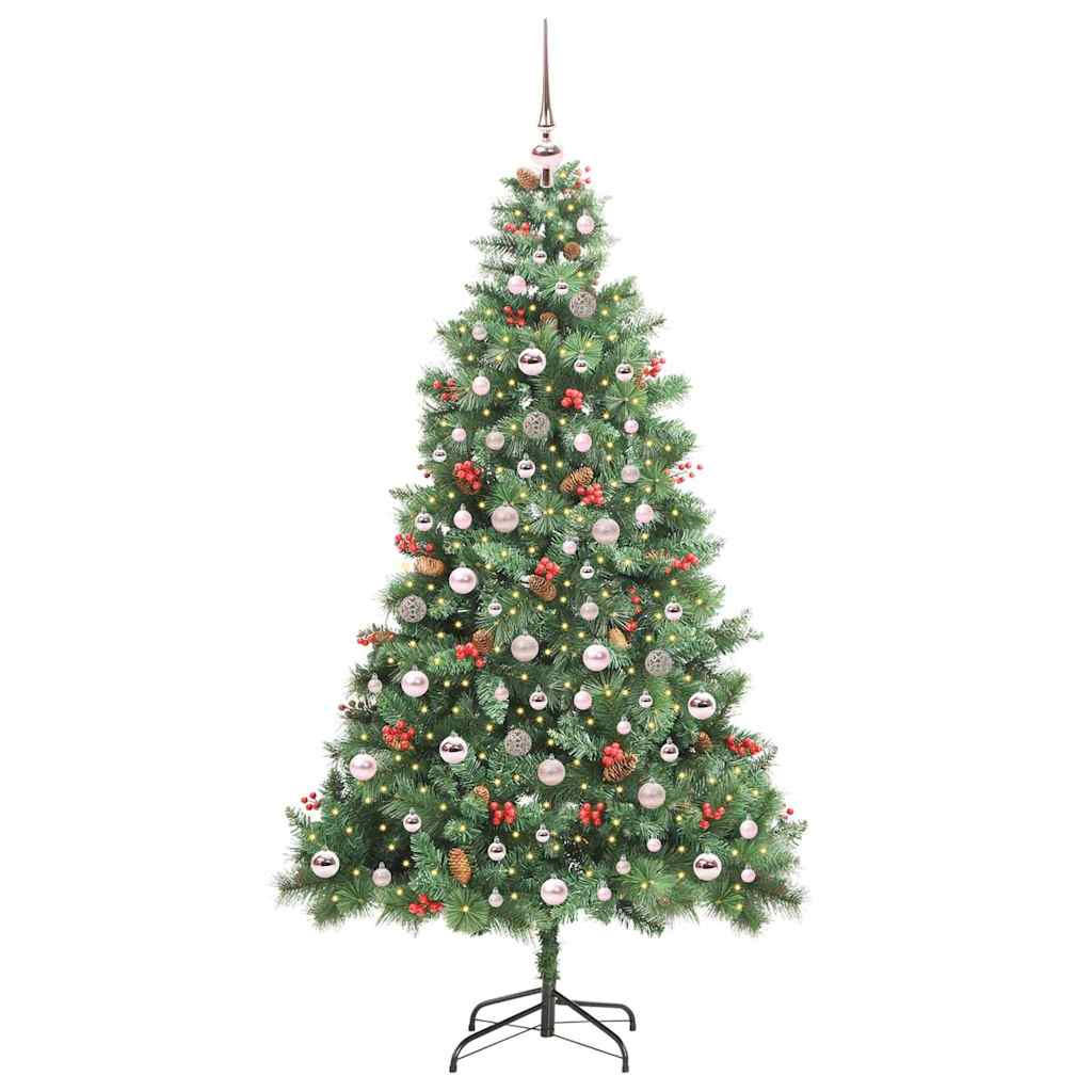 vidaXL Weihnachtsbaum Grün 210 cm