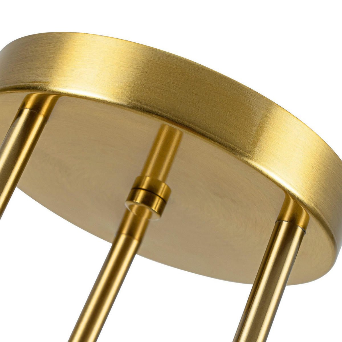 DECKENLEUCHTE Willowara 45/45/15 cm - Goldfarben, Metall (45/45/15cm) - ZMH