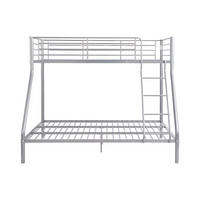 ETAGENBETT - 3 Personen - Metall - Silberfarben - - Silberfarben, Metall (140/190cm) - Vente-Unique