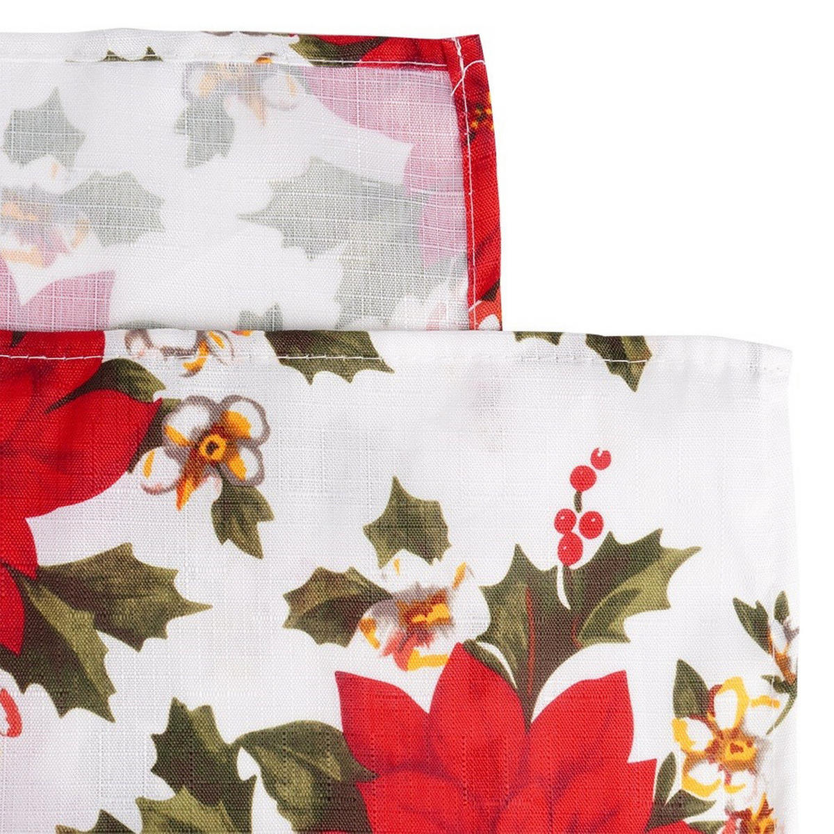 WEIHNACHTSTISCHDECKE Fleckenabweisend 180x130 cm - Weiß, Textil (180/130cm) - Excellent Houseware
