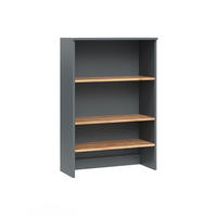 BADSCHRANK Viktor Anthrazit/Goldkraft Eiche 68 x 100.4 cm mit offenen Regalen - Honigeiche/Anthrazit, Holzwerkstoff (68/100.4/29cm) - Vicco