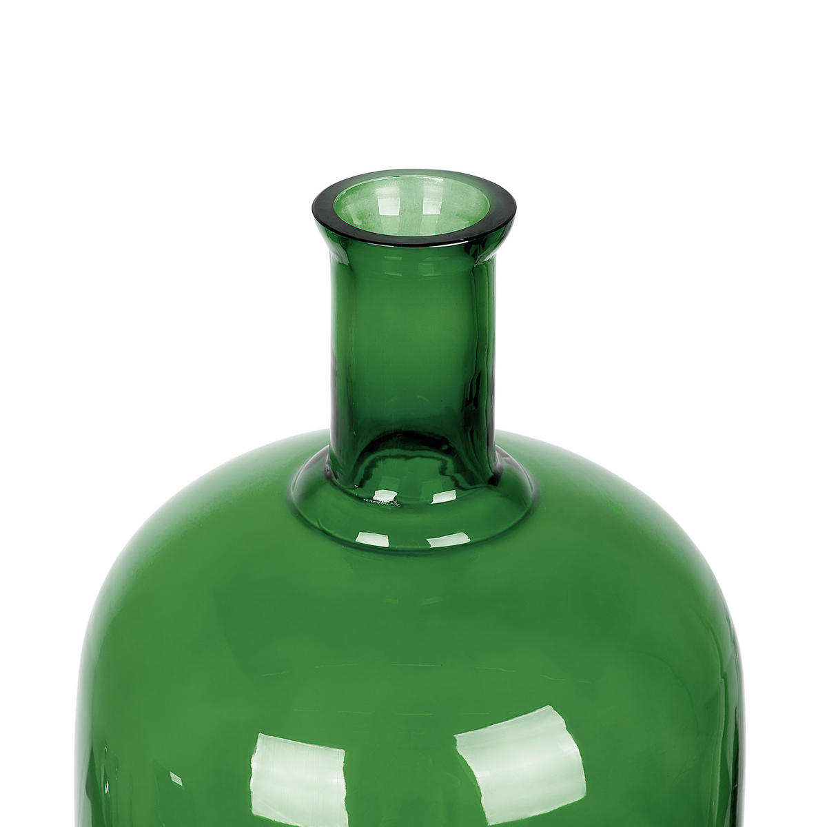 BLUMENVASE Glas grün Korma - Grün, Glas (45cm) - Beliani