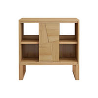 WASCHBECKENUNTERSCHRANK - 80 cm x 50 cm - holz - naturfarben hell Mataram - Naturfarben, Holz (80/80/50cm) - Vente-Unique